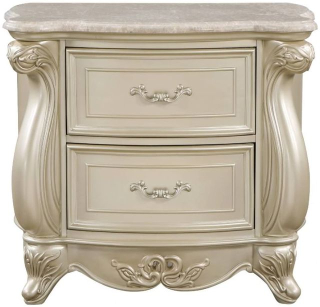 New Classic® Home Furnishings Monique Champagne Nightstand-2