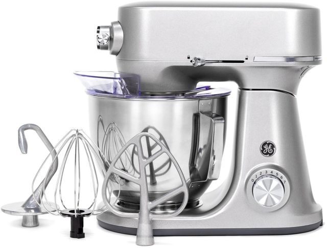 GE® Granite Gray Tilt-Head Stand Mixer-4