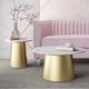 TOV Furniture Bleeker Marble Side Table-4