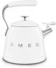 Smeg 50's Style 2.3 L White Whistling Electric Kettle-2