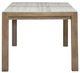 Magnussen Home® Plum Creek Sierra Brown Dining Table with Marble Top-3