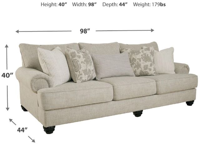 Benchcraft® Asanti Fog Sofa-2