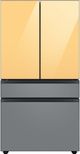 Samsung Bespoke 36" Matte Grey Glass French Door Refrigerator Middle Panel-4