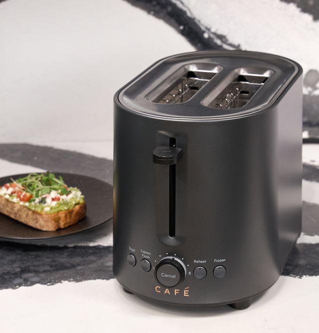 CAFÉ™ 2 Slice Matte Black Express Finish Toaster-1