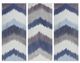 Olliix by INK+IVY Alpine Set of 3 Navy Gel Coated Canvas-0