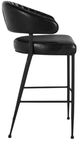 Classic Home Umbria Black/Midnight Raven 30" Bar Stool-3