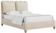 Artisan & Post by Vaughan-Bassett Pure Maple Natural/Sandstone Queen Upholstered Panel Bed -0