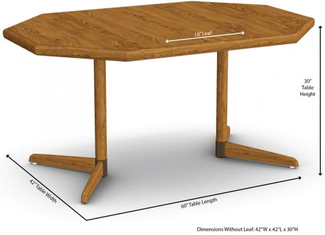 Chromcraft™ Customizable Hansford Dining Table-2
