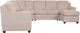 Palliser® Furniture Customizable Corissa 4-Piece Right-Arm Facing Sectional and Chaise-1