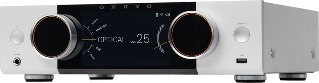Onkyo® Muse Y-50 Silver Network Streamer & Integrated High-Power Amplifier-2