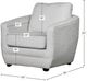 LH Home Feather Baltimo Woven Alabaster Club Chair-2