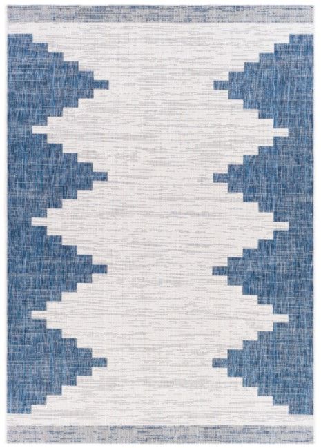 Surya Eagean Navy/Off-White 4'x6' Area Rug-0