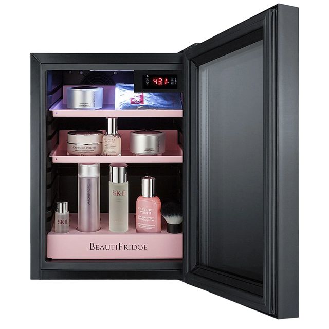 Summit® BeautiFridge 0.85 Cu. Ft. Black Compact Refrigerator-3