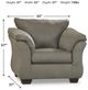 Signature Design by Ashley® Darcy Cobblestone Chair-1