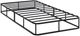 Homelegance® Perrin Black Twin Standard Foundation-4