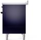 Ilve® Nostalgie II Series 48" Midnight Blue Pro Style Induction Range-4