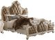 ACME Furniture Picardy Antique Pearl/Butterscotch California King Panel Bed-0
