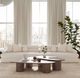 TOV Furniture Lulu Cream 141" Sofa-1