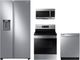 Samsung 4 Piece Stainless Steel Kitchen Package-0