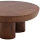 Dovetail Furniture Bruce Medium Brown Coffee Table-1