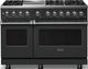 Viking® 5 Series 48" Antique Bronze Pro Style Dual Fuel (NG) Range with Polished Chrome Trim-0