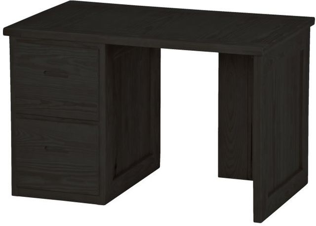 Crate Designs™ Furniture Espresso Lacquer Top Desk-0