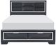 Homelegance® Rosemont Midnight Blue Queen Storage Platform Bed-2