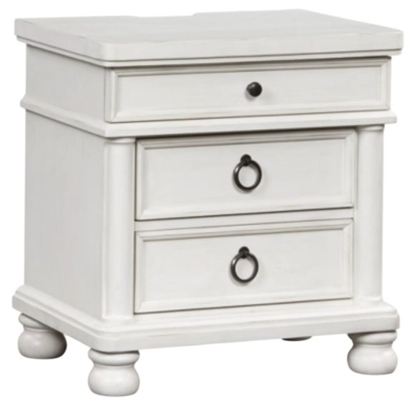 Signature Design by Ashley® Chadworth Antique White Nightstand-0