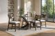 New Classic® Home Furnishings Tyra 5-Piece Gray/Walnut Dining Table Set-1