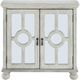 Homelegance® Polly Antique White Accent Chest with Mirror-2