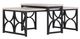 A.R.T. Furniture® Alcove Belgian Ivory Top Cocktail Table with Burnished Brass Base-3