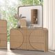 Furniture of America® Tangentry Natural Dresser-1