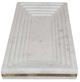 A & B Home White 6" Marble Tray-2