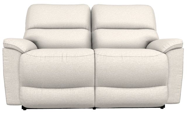 La-Z-Boy® Brooks Oyster Power Reclining Loveseat with Headrest-1