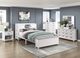 Homelegance® Sloane White Full Bookcase Platform Bed-0