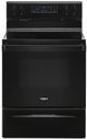 Whirlpool® 30" Black Freestanding Electric Range-0