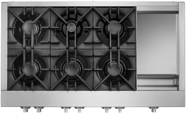 JennAir® RISE™ 48" Stainless Steel Natural Gas Rangetop-2