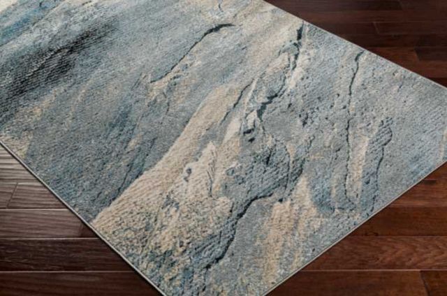 Surya Impulse Beige/Blue 4'x6' Area Rug-3
