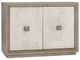 Classic Home Denver Distressed Gray/Weathered Chalk Cabinet-0