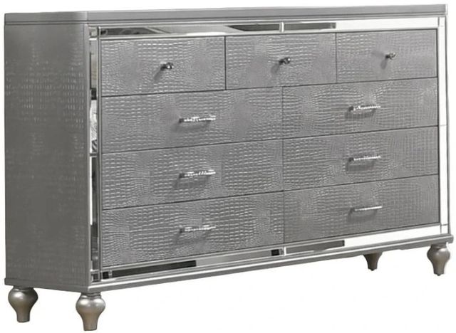 New Classic® Home Furnishings Valentino Silver Dresser-0