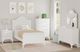Elements International Jesse White Full Youth Panel Bed-1