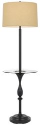 Cal® Lighting & Accessories Sturgis Dark Bronze Floor Lamp-1