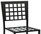 Homecrest™ Outdoor Living Customizable Manhattan Steel Outdoor Metal Seat Stackable Armless Dining Chair-1