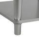 Elements International Avril Silver End Table-4