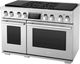SKS 48" Stainless Steel Pro Style Dual Fuel Range-3