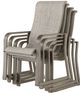 Signature Design by Ashley® Beach Front 4-Piece Beige Aluminum/Fabric Outdoor Arm Chair Set-3