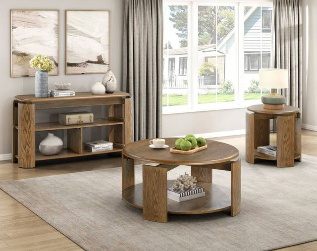 Homelegance® Ellis Brown End Table-1