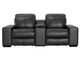 iAmerica Franco Power Headrest Reclining Console Loveseat with Zero Gravity-1