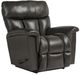 La-Z-Boy® Mateo Charcoal Leather Manual Rocking Recliner-0