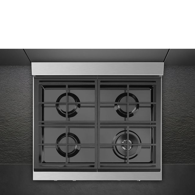 Smeg Portofino 30" Stainless Steel Gas Rangetop-2